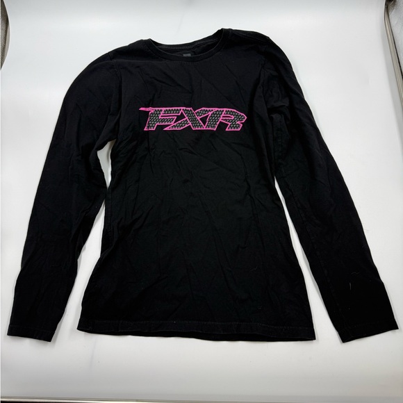 Tops - Fxr Long Sleeve Shirt Woman Black Pink Size sm